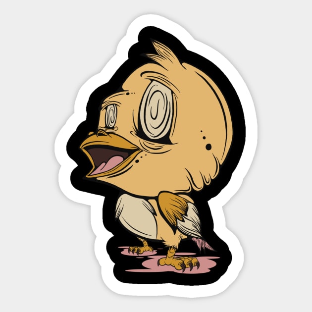 “How could you forget your Yellow Bird” Sticker by SMSVISUS